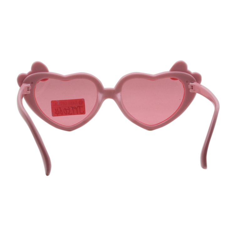 Fashion Kids Anti Scratch UV400 Heart Shape Sunglasses       JYT5064