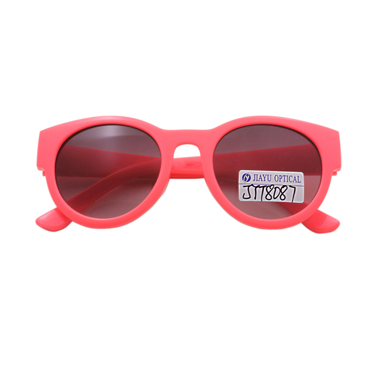 Girls Fashion Custom Logo UV400 Round Kids Sunglasses