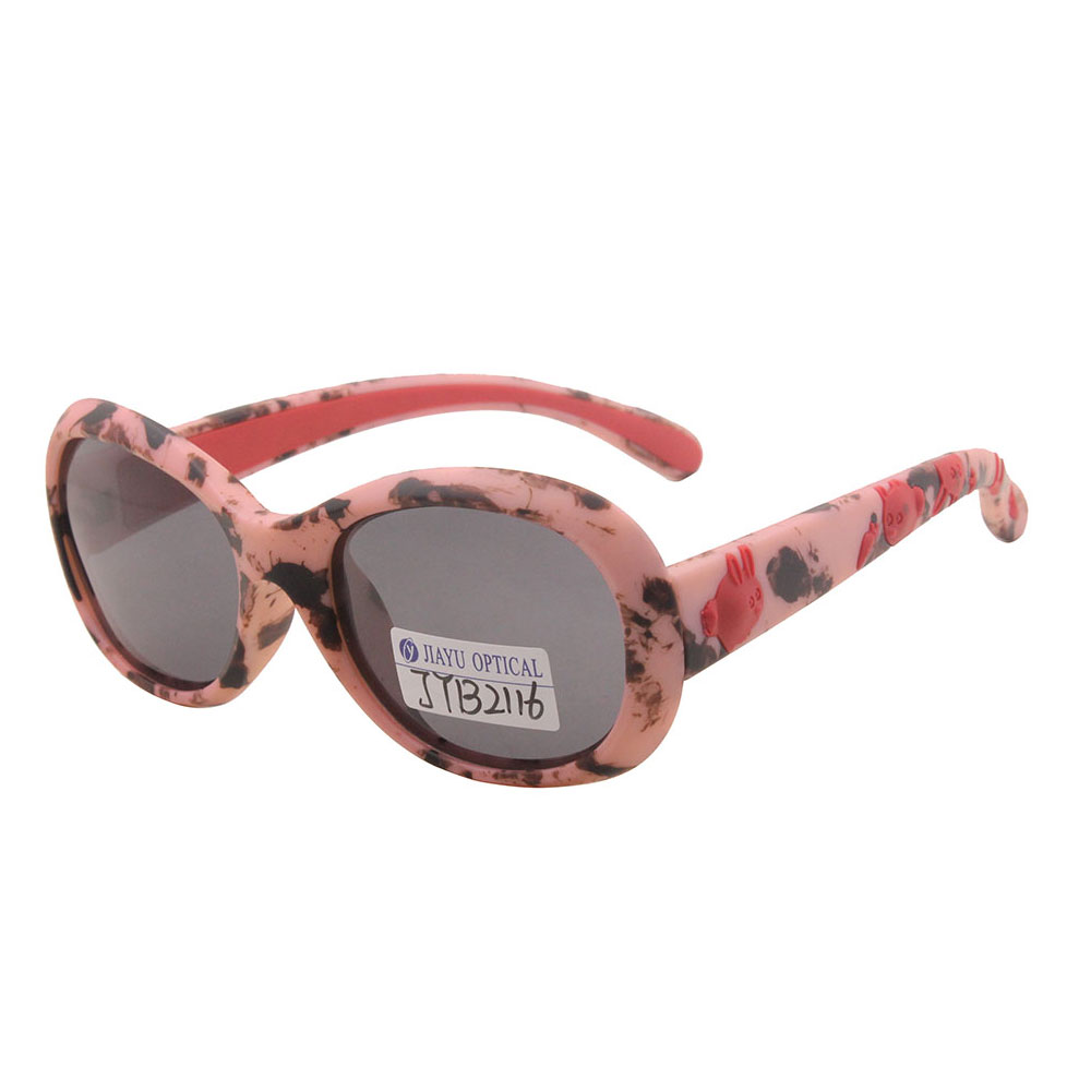 OEM UV Protection Girls Sunglass TPEE Children Sunglasses