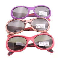 OEM UV Protection Girls Sunglass TPEE Children Sunglasses