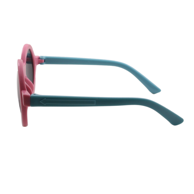 Round Design  UV400 Polarized Anti Scratch Kids Sunglasses