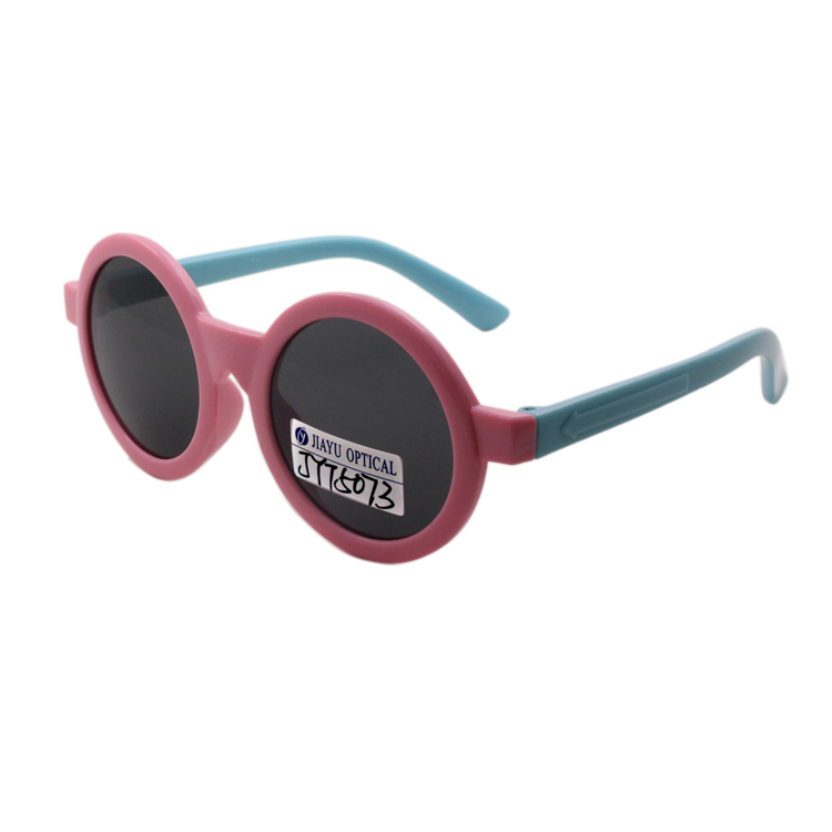 Round Design  UV400 Polarized Anti Scratch Kids Sunglasses