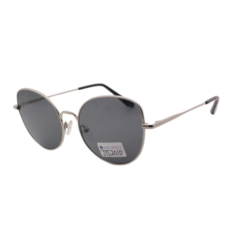 Cat Eye Sunglasses Metal Polarized Metal Sunglasses for Women