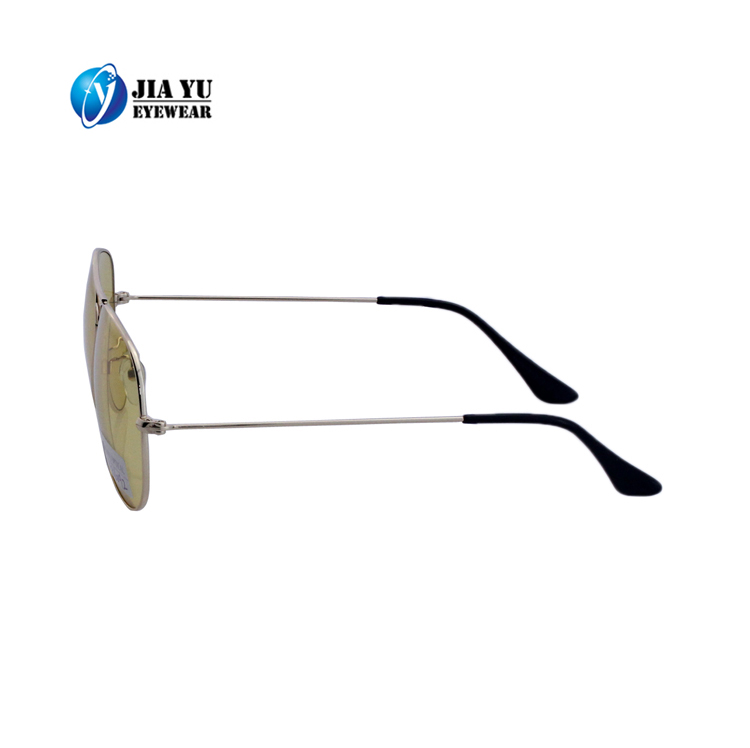 China Fashion Retro CE UV400 Polarized Vintage Pilot Metal Sunglasses
