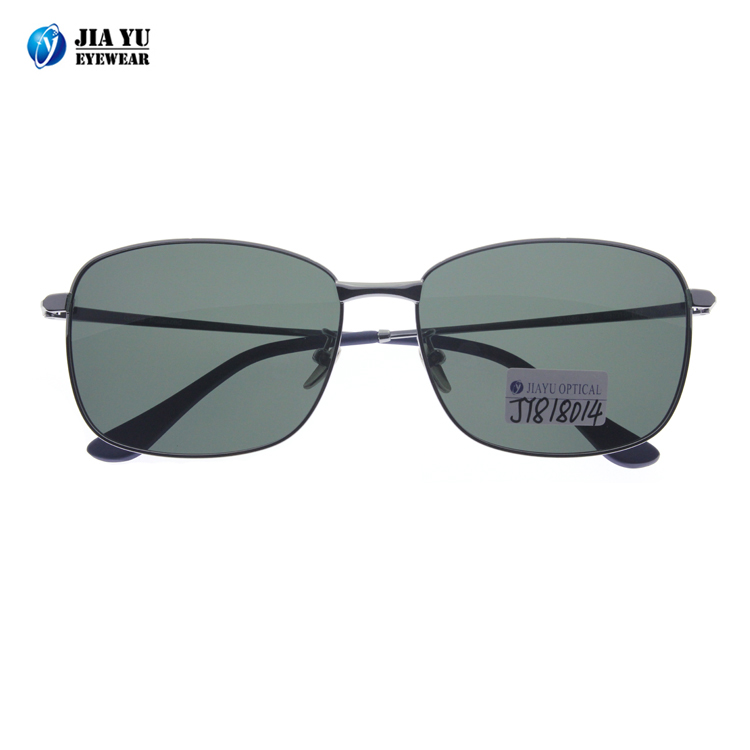 China Custom Fashion Retro CE UV400 Metal Square Sunglasses