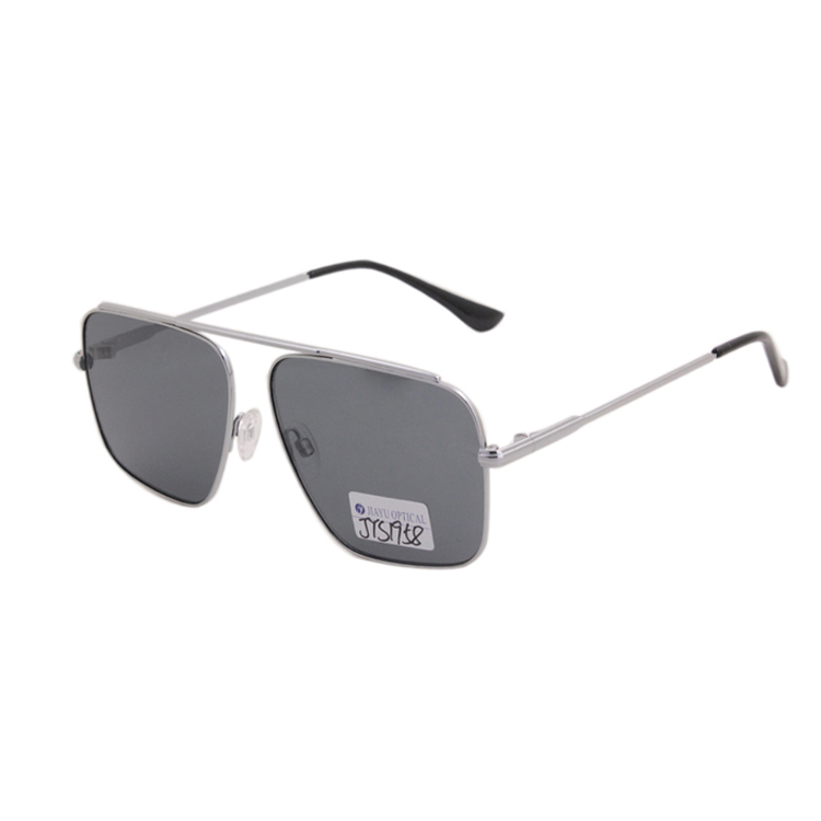Custom Fashion Vintage Square Sunglasses Metal Frames