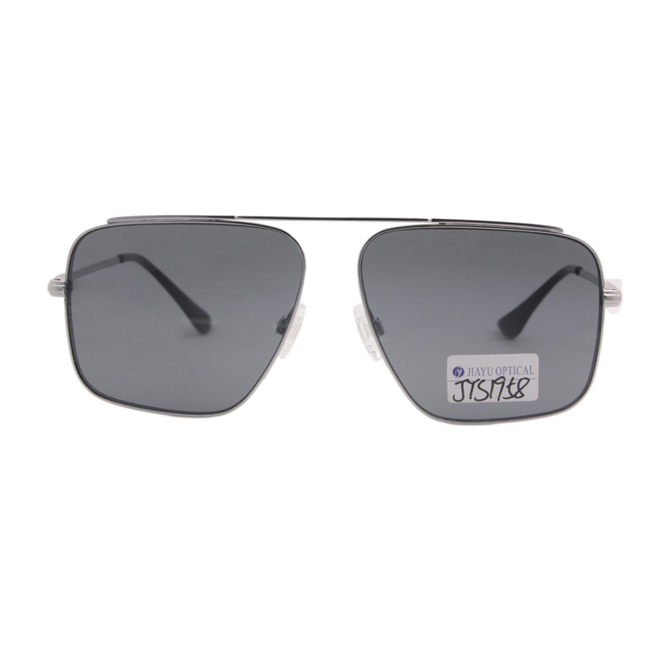 Custom Fashion Vintage Square Sunglasses Metal Frames