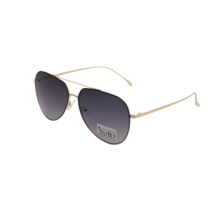 Custom High Quality Fashion Polarized Metal Round Sunglasses
