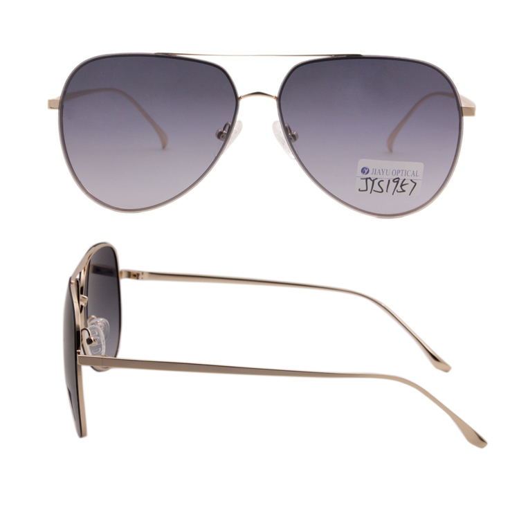Custom High Quality Fashion Polarized Metal Round Sunglasses