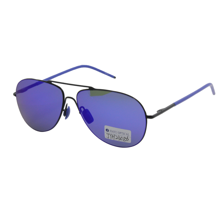 Fashion Polarized Vintage Custom UV400 Handmade Mirror Metal Sunglasses