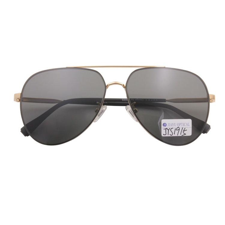 Fashion Wholesale Custom Double Metal Bridge CE UV400 Round Metal Sunglasses