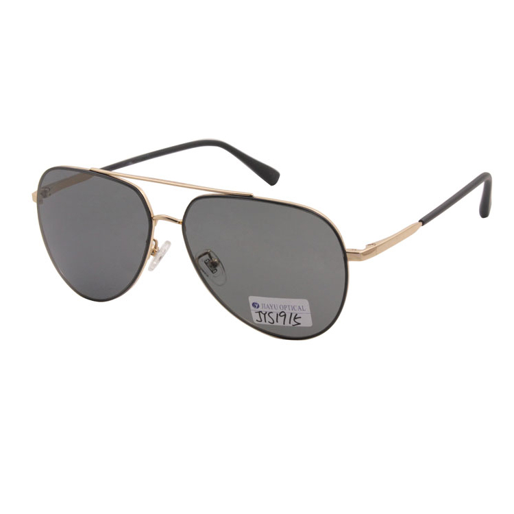 Fashion Wholesale Custom Double Metal Bridge CE UV400 Round Metal Sunglasses