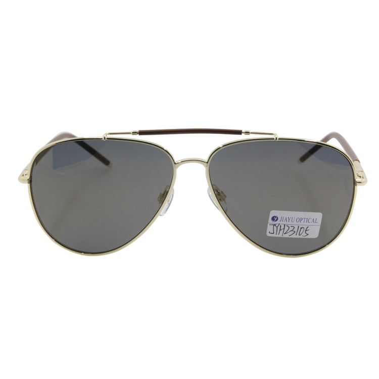 High Quality Fashion Classic Retro Polarized Mirror Metal Sunglasses Men Luxury