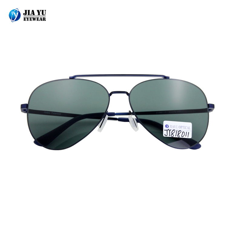High Quality Vintage Classic Pilot Brand UV400 Metal Sunglasses for Men
