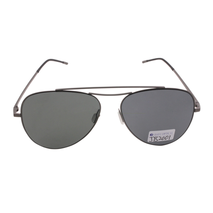 Hot Sale Luxury Fashion UV400 Custom Logo Men Metal Sunglasses