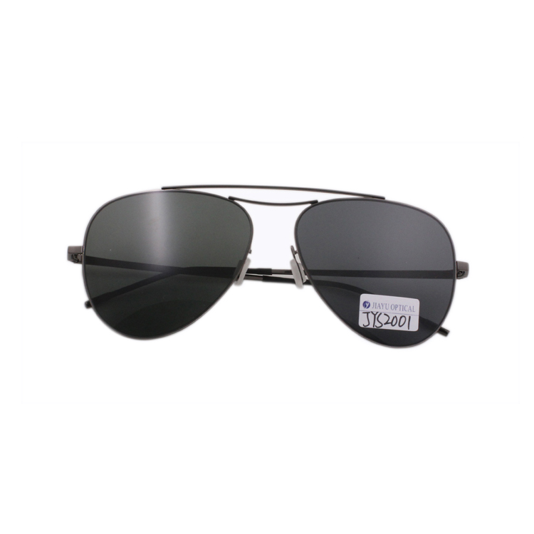 Hot Sale Luxury Fashion UV400 Custom Logo Men Metal Sunglasses