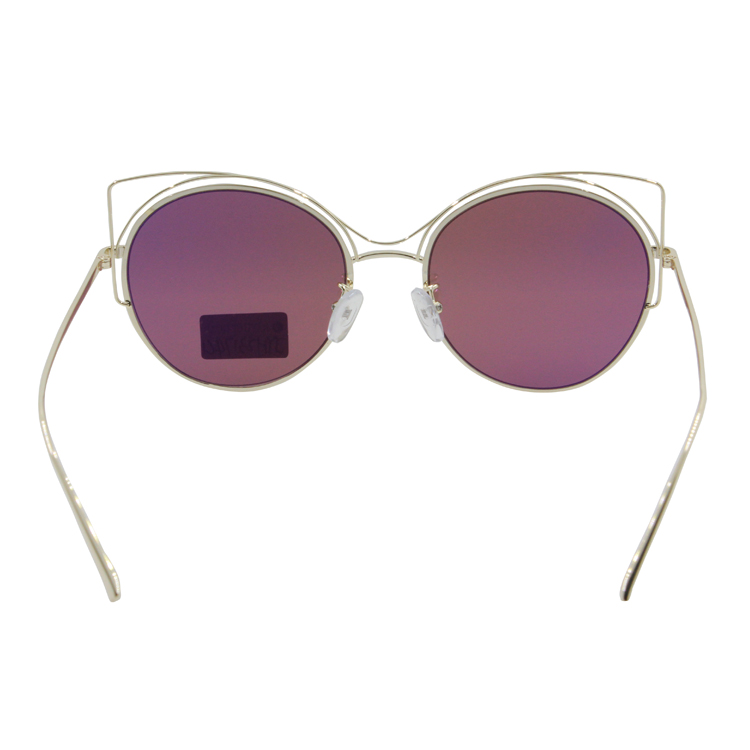 Hot Sale Special Design Retro Fashion CE UV400 Polarized Metal Sunglasses