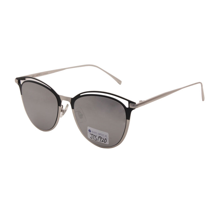 Name Brand Wholesale Luxury Polarized Vintage Round Men Metal Sunglasses