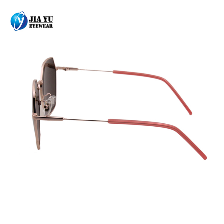 New Design Fashion Model Metal Frame Ray Band Custom Sunglasses Metal