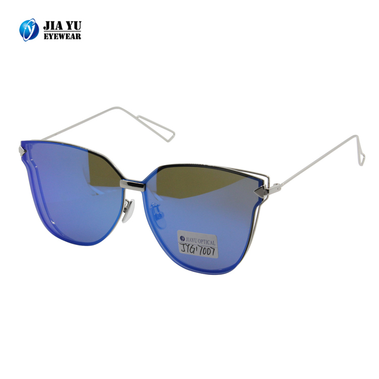 New Design Fashionable UV400 Polarized Special Shape Metal Sunglasses for Men