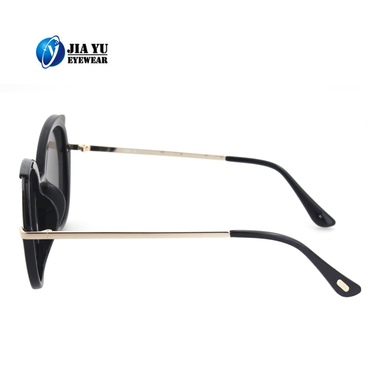 New Design Vintage UV400 Polarized Cat Eye Fashion Metal Sunglasses