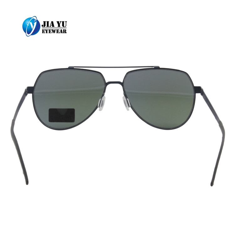 Newest Trending Fashion Pilot Brand UV400 Polarized Men Metal Sunglasses
