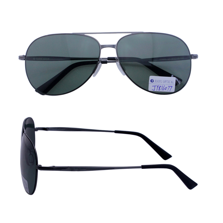 Newest Trending Fashion Retro Protection Double Bridge CE UV400 Round Metal Sunglasses