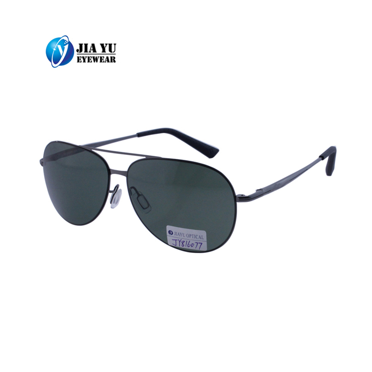 Newest Trending Fashion Retro Protection Double Bridge CE UV400 Round Metal Sunglasses