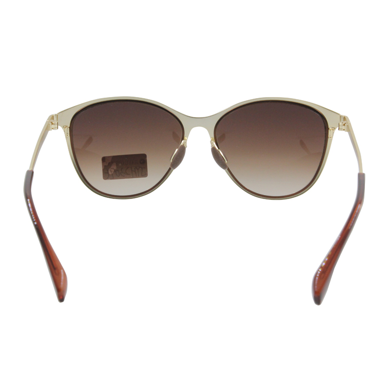 Top Quality OEM Fashion Custom Logo Round Retro Metal Sunglasses
