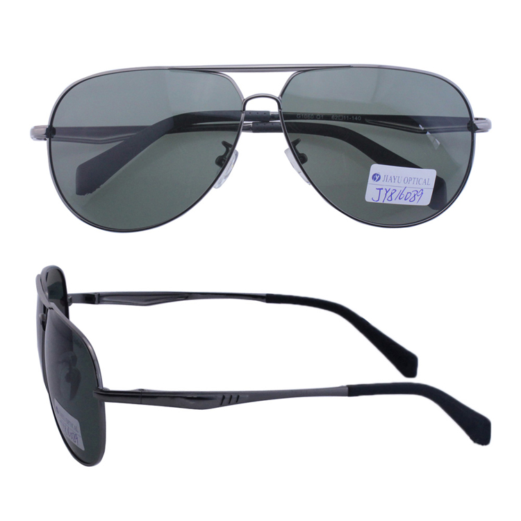 Wholesale Classic Retro Pilot Brand UV400 Polarized Driving Metal Sunglasses