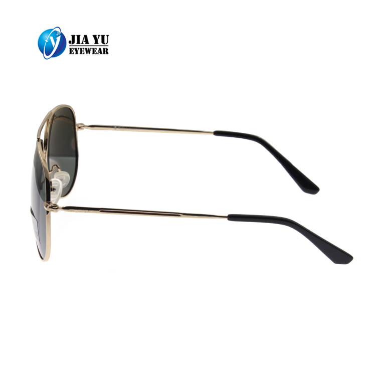Wholesale Custom Vintage Gold Metal Aviator Sunglasses
