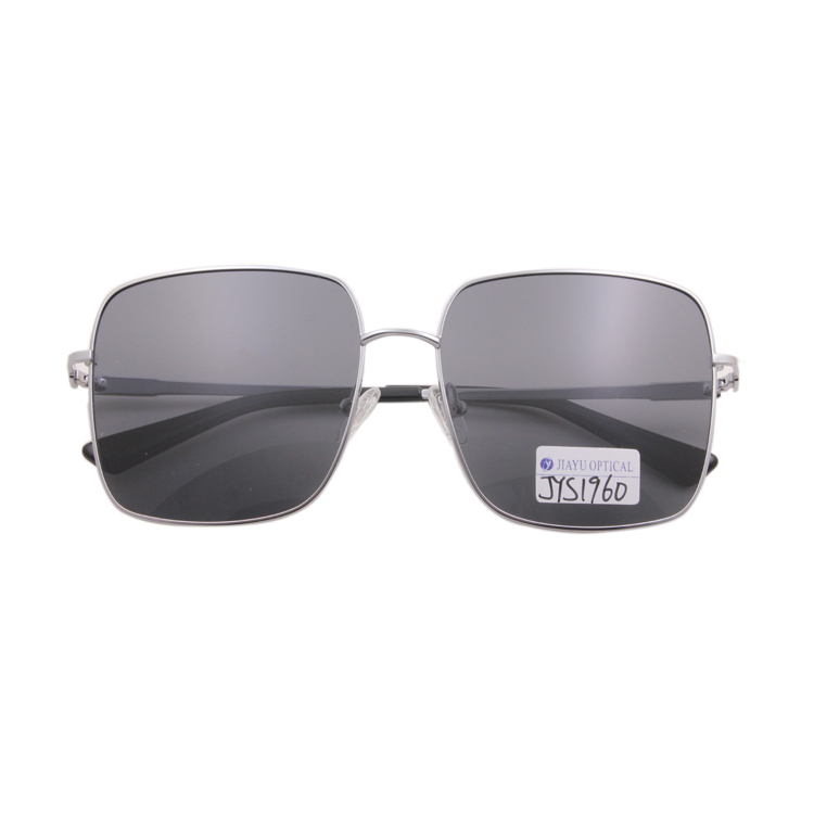 Wholesale Fashion Custom  Polarized  Metal Square Sunglasses