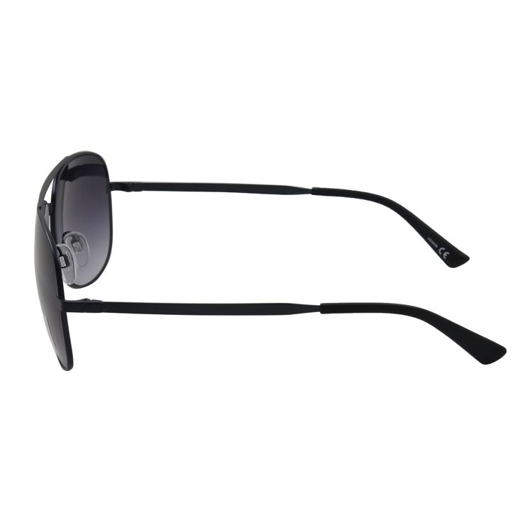 Wholesale Fashion Photochromic Double Metal Bridge Retro Metal Sunglasses