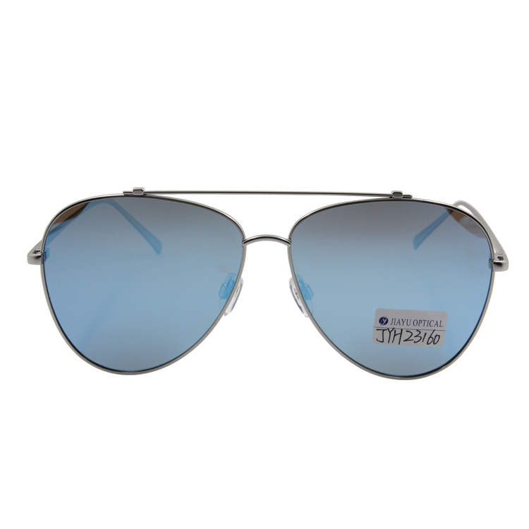Wholesale Fashion Photochromic UV400  Round Stainless Metal Sunglasses