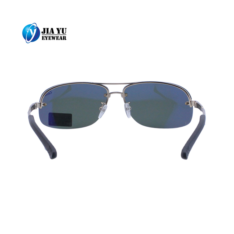 Wholesale Fashion Retro UV400 Polarized  Metal Sunglasses Luxury Men