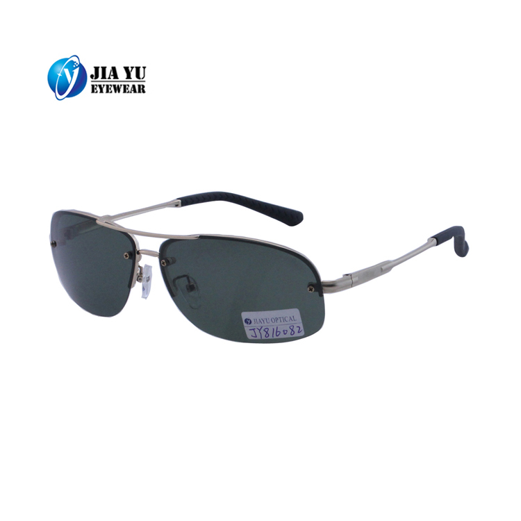 Wholesale Fashion Retro UV400 Polarized  Metal Sunglasses Luxury Men