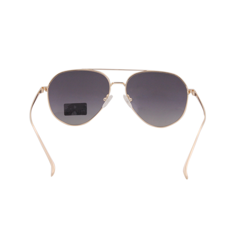 Wholesale Vintage Custom  Metal Temples Round Metal Frame Sunglasses
