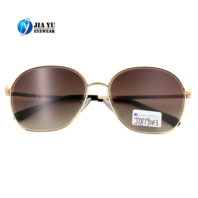 Xiamen Manufacture Round Photochromic Retro Fashion Metal Sunglasses