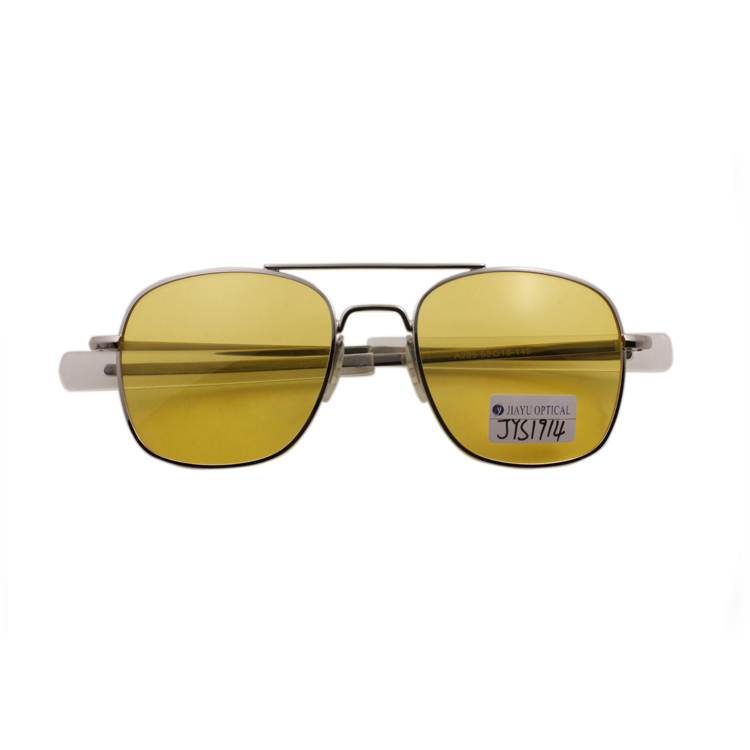Yellow Lens For Driving Night Vision Glasses Sports Eyewear With Transparent Tips