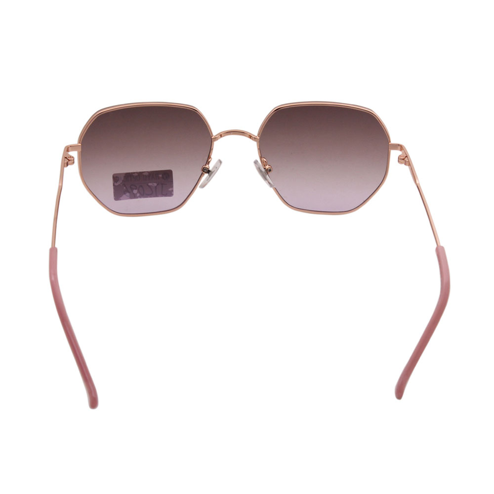 Custom Women's Fashion UV400 Polarized Metal Sunglasses