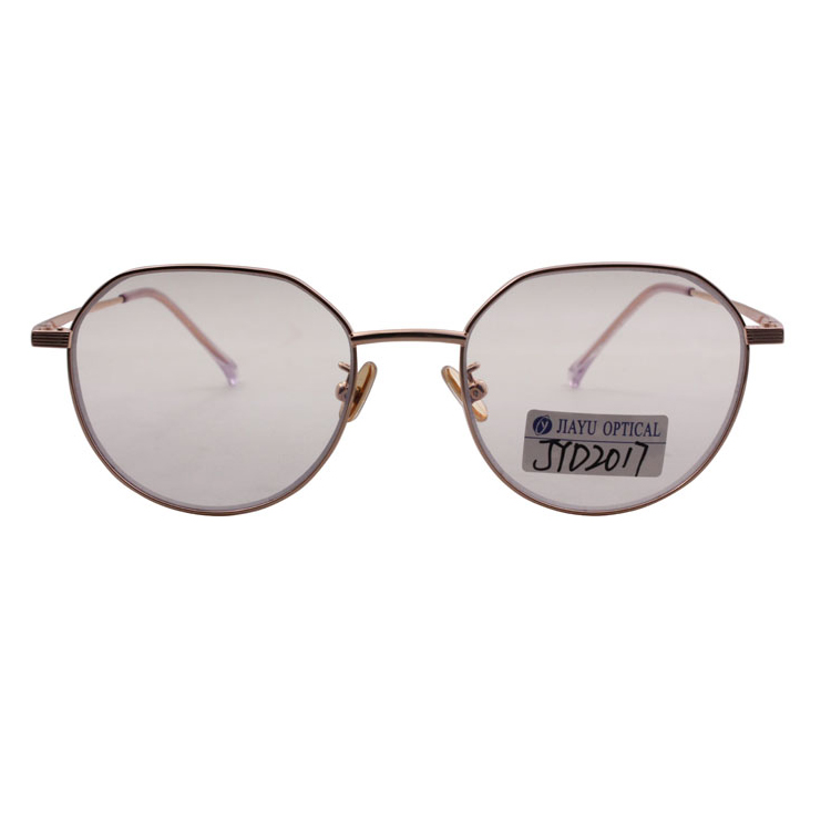 Factory New Fashion Custom Logo Metal Optical Frame Glasses