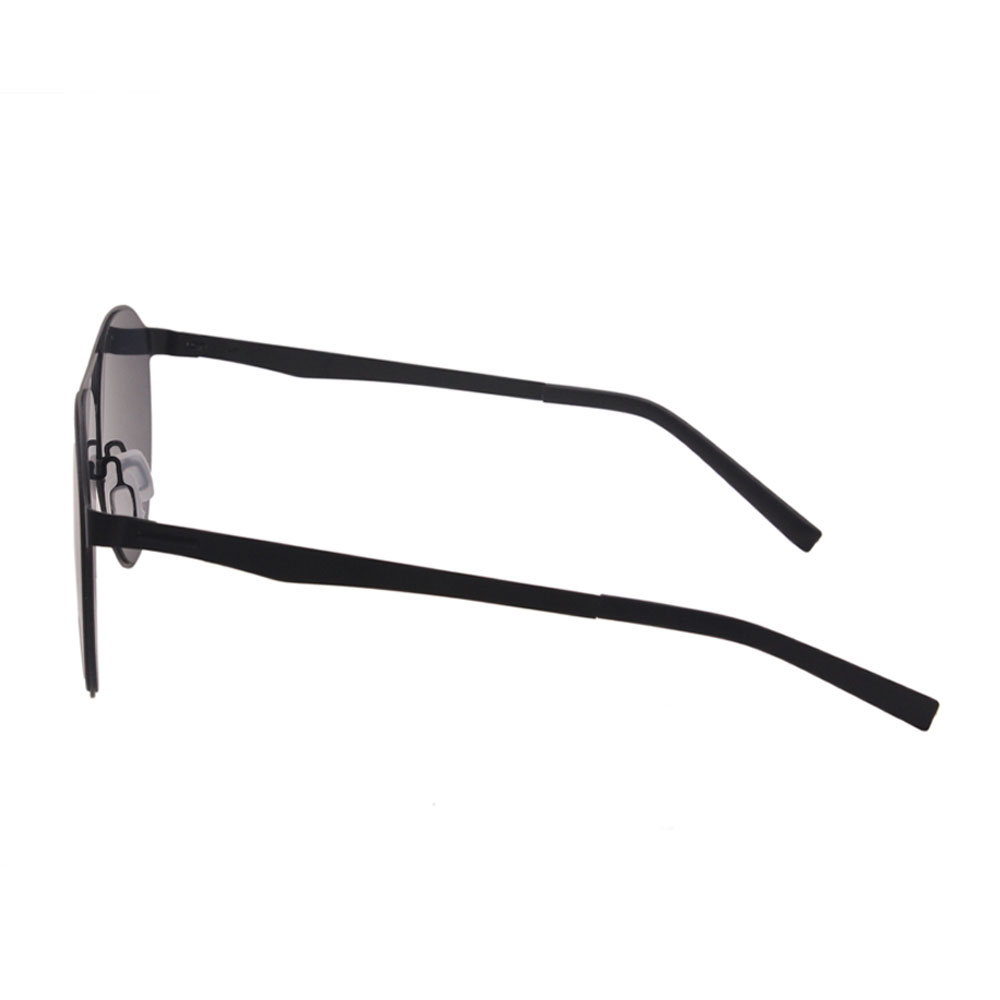 Fashion Metal Classic Polarized Thin Metal Frame Sunglasses