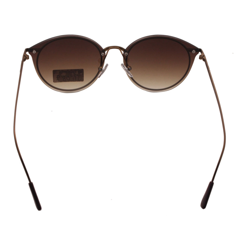 Fashion Wholesale UV400 Polarized Women Brown Sunglasses