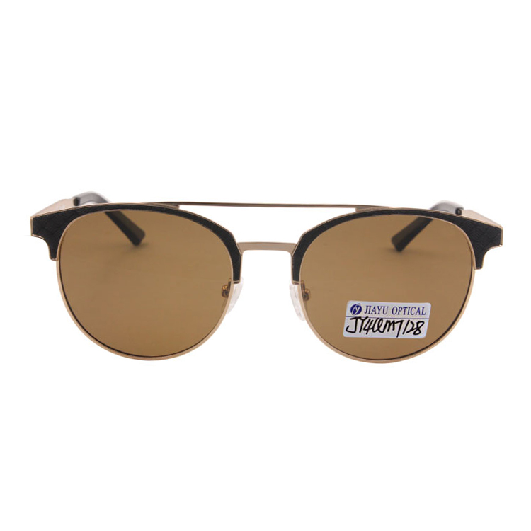 women's metal polarized sunglasses