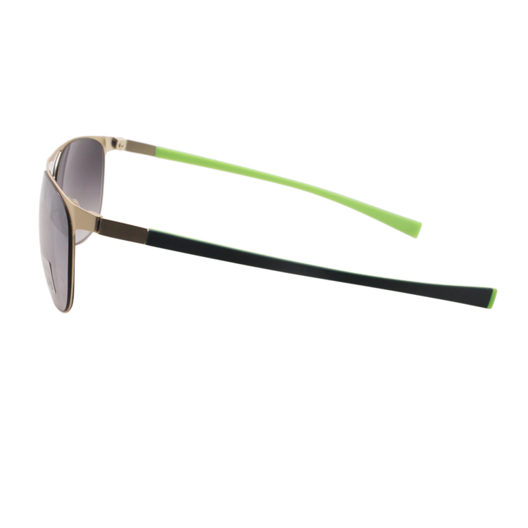High Quality Custom Logo Polarized Metal Men Sunglasses