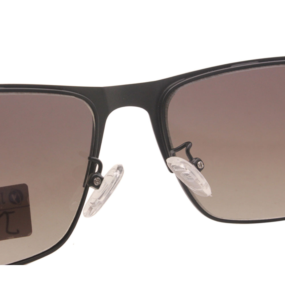 Hot Selling High Standard Metal Half Frame Black Sunglasses
