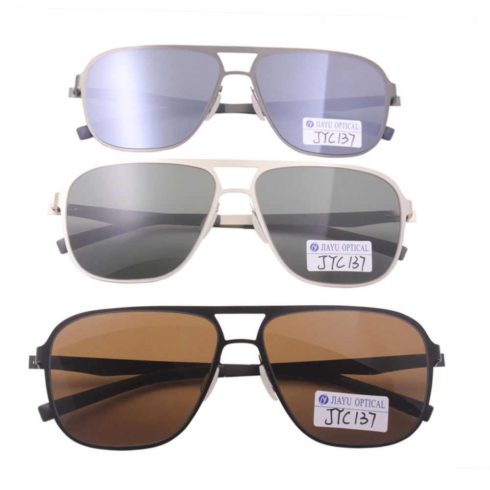 Latest Durable Polarized Thin Stainless Steel Sunglasses