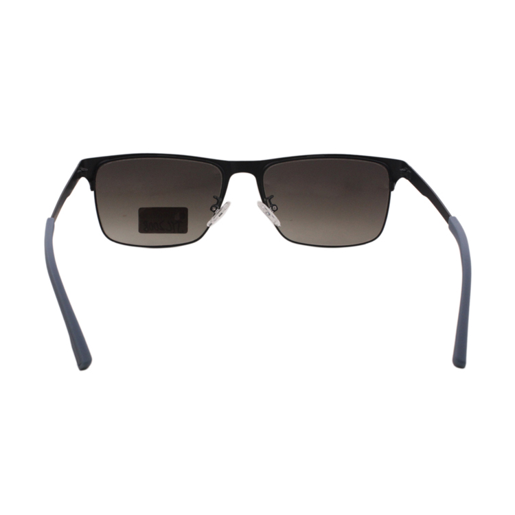 New Arrival Fashion UV400Mirror Metal Square Men Sunglasses