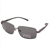 New Design Square Frame UV400 Polarized Metal Sunglasses