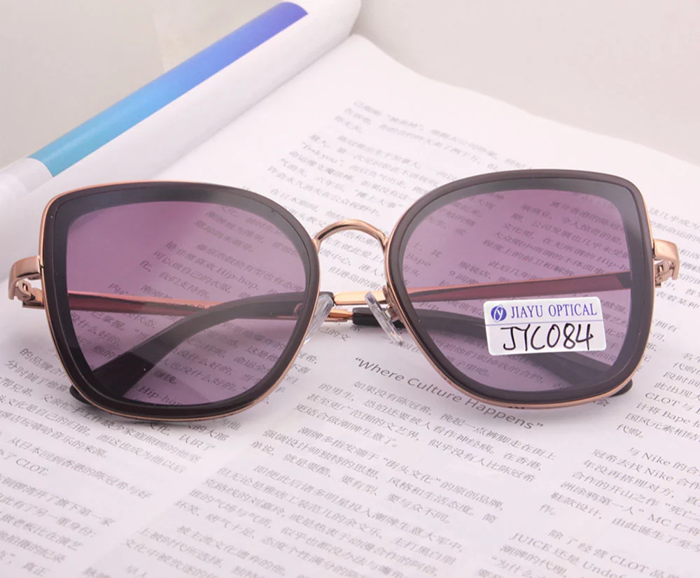  UV400 Polarized Metal  Woman Sunglasses